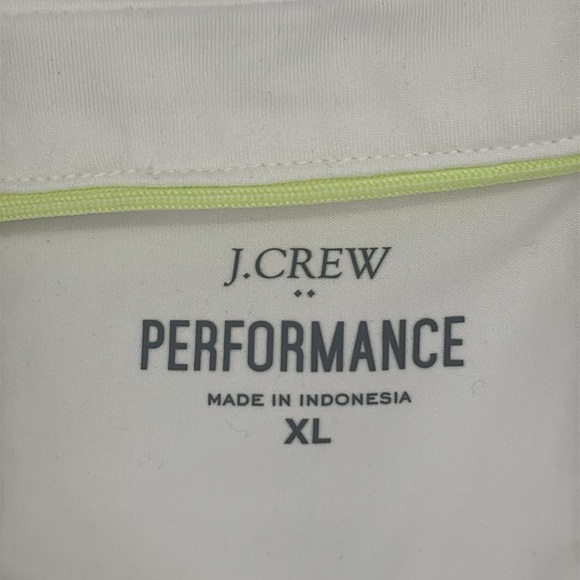 J Crew Factory Performance polo shirt in White size XL NWT BN775 - Picture 5 of 10
